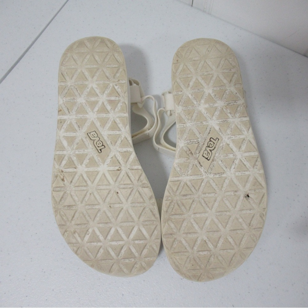 Teva Y2K White Flatform Universal Sandals Size 8 - Picture 16 of 16